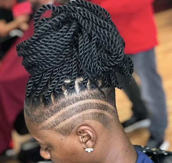 We Found The Best Braid and Loc Undercuts Instagram Has To Offer
